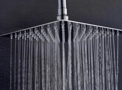 SaniSupreme Regendouche douchekop XL|chroom| vierkant| 30 cm|12 inch