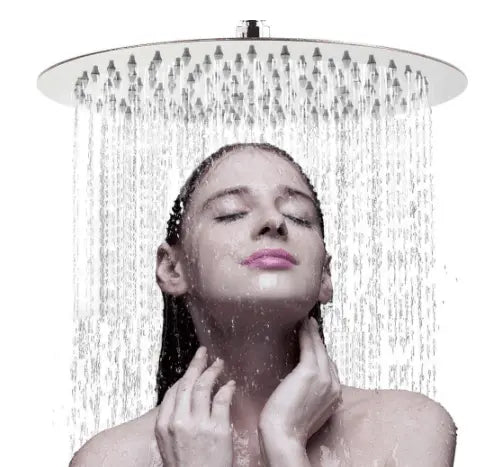 SaniSupreme Regendouche douchekop XXL | chroom | rond | 40 cm | 16 inch