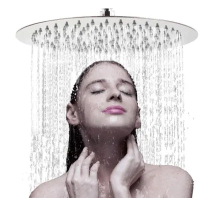 SaniSupreme Regendouche douchekop XXL | chroom | rond | 40 cm | 16 inch