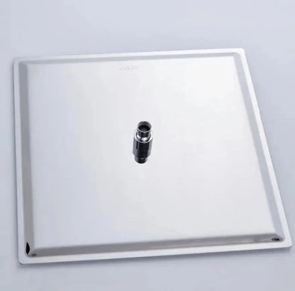 SaniSupreme Regendouche kop Hoofddouche chroom LED vierkant 40 cm 16 inch