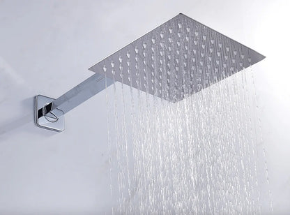 SaniSupreme Regendouche kop Hoofddouche | chroom | vierkant| 20 cm | 8 inch