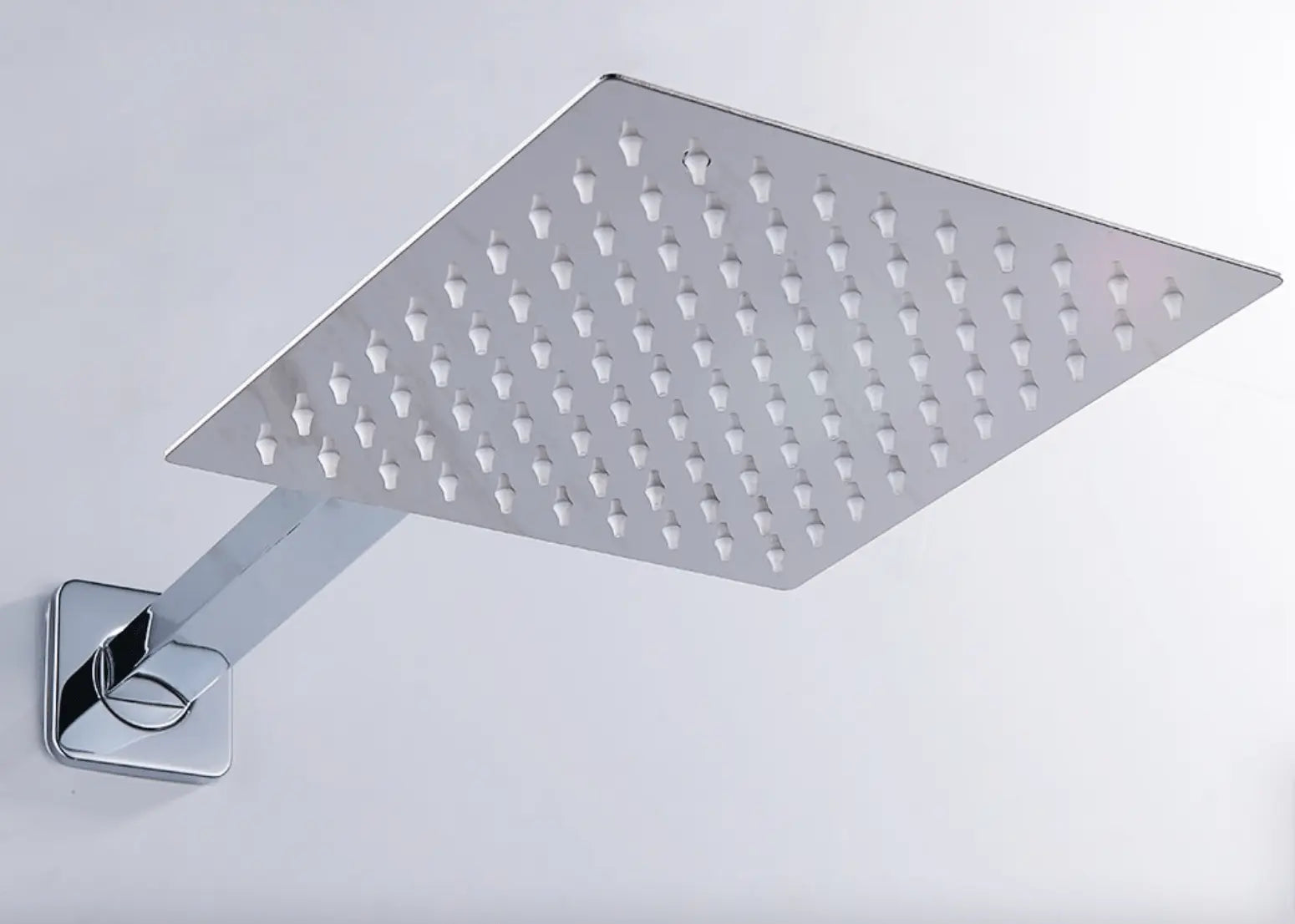 SaniSupreme Regendouche kop Hoofddouche chroom vierkant 40 cm 16 inch