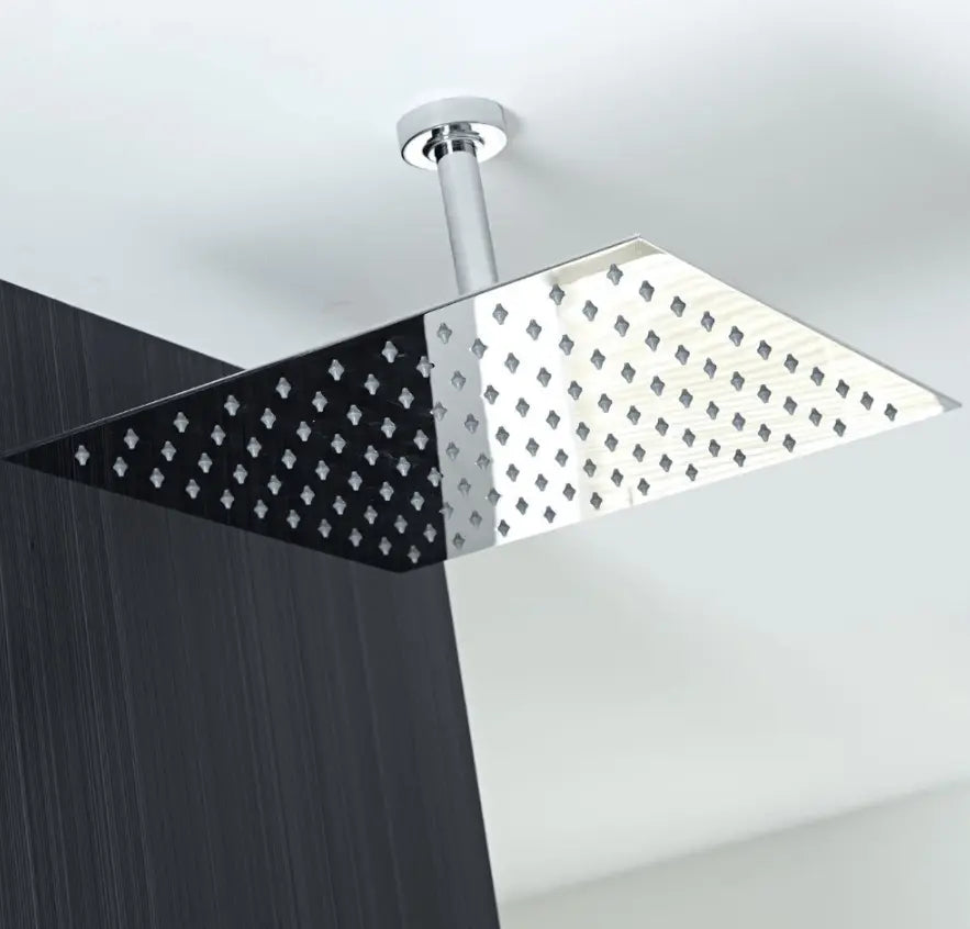 SaniSupreme Regendouche kop Hoofddouche chroom vierkant 40 cm 16 inch