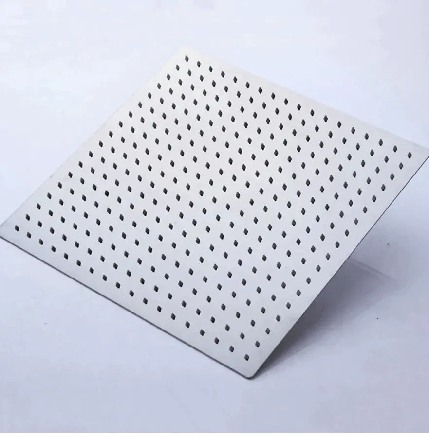 SaniSupreme Regendouche kop Hoofddouche chroom vierkant 40 cm 16 inch