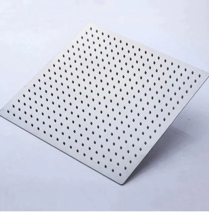 SaniSupreme Regendouche kop Hoofddouche chroom vierkant 40 cm 16 inch