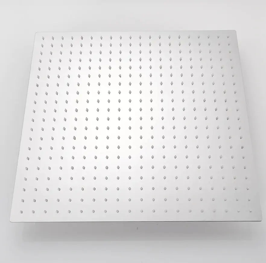 SaniSupreme® SmartPulse Plafond Regendouche Plateau Alicante 50 cm vierkant chroom glanzend