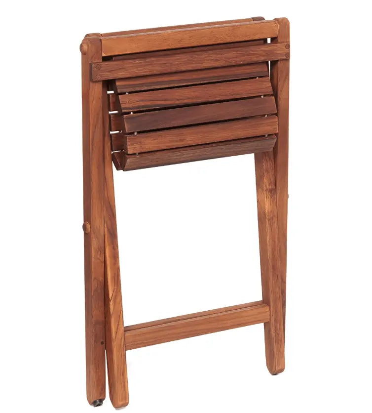 SaniSupreme SuperiorLine Teak Badkamer Krukje Bankje inklapbaar