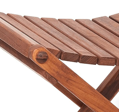 SaniSupreme SuperiorLine Teak Badkamer Krukje Bankje inklapbaar