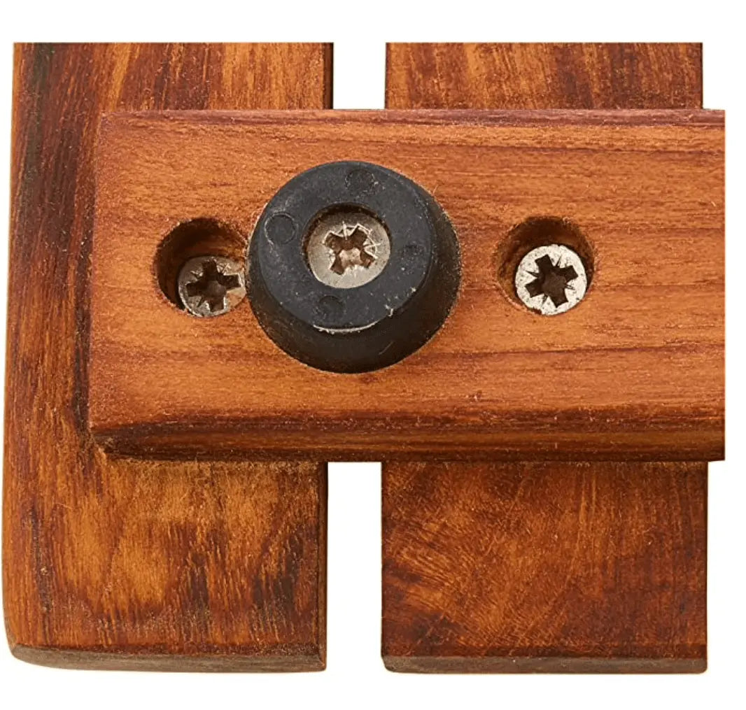 SaniSupreme SuperiorLine Teak badmat 80 x 50 cm. vast model (niet oprolbaar)