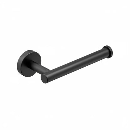SaniSupreme Toiletrolhouder aluminium gepoedercoat mat zwart