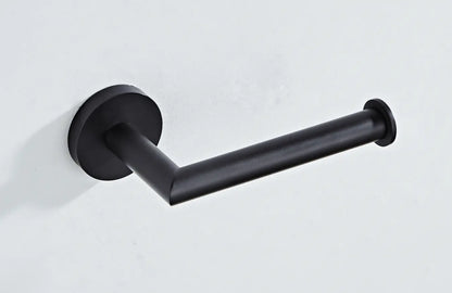 SaniSupreme Toiletrolhouder messing mat zwart