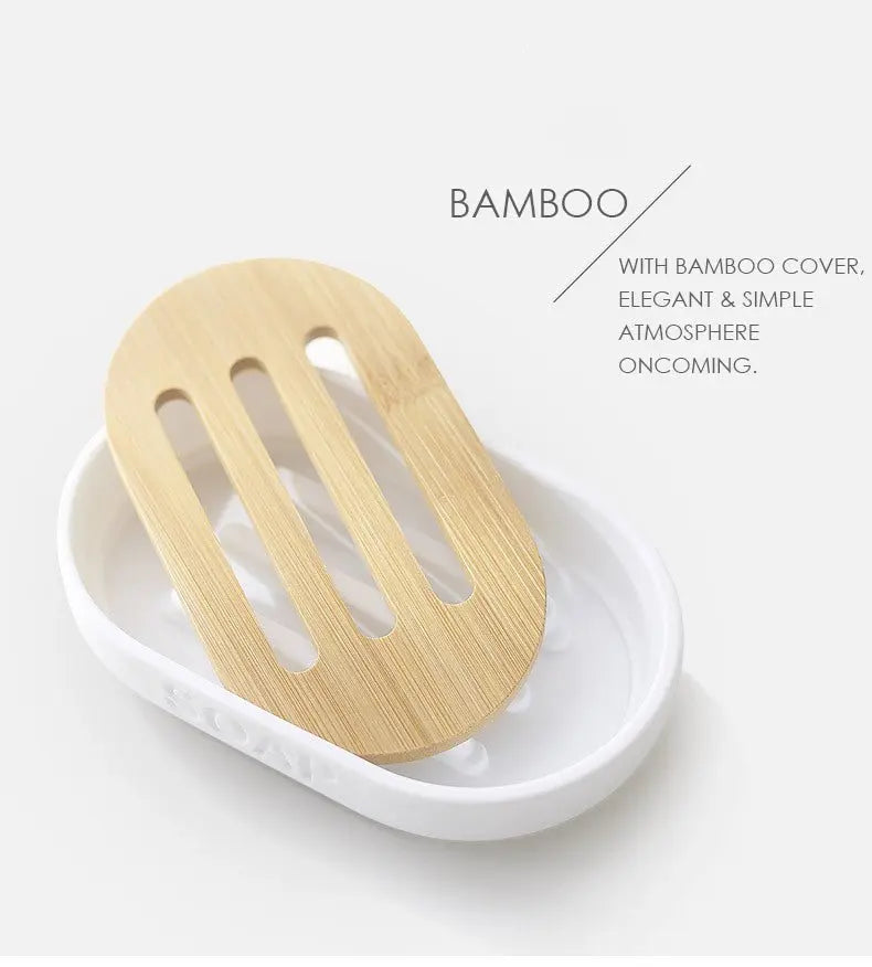 SaniSupreme Toiletset Badkamerset 5 Delig - Toiletaccessoires Set - Wit