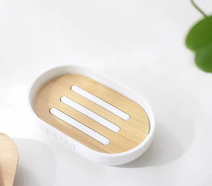 SaniSupreme Toiletset Badkamerset 5 Delig - Toiletaccessoires Set - Wit