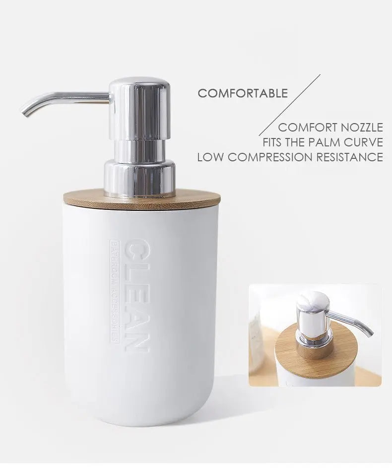 SaniSupreme Toiletset Badkamerset 5 Delig - Toiletaccessoires Set - Wit