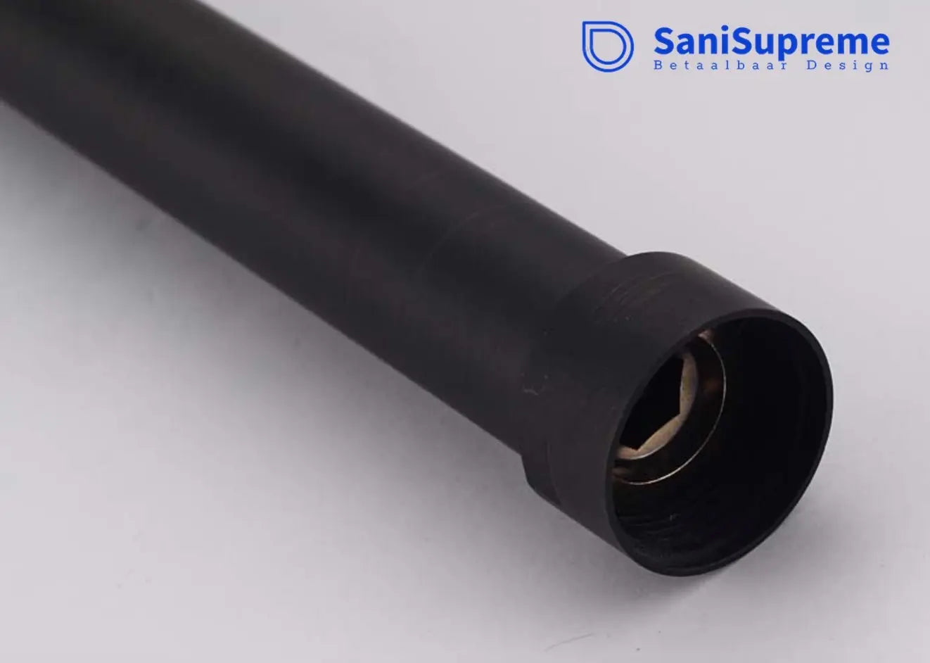 SaniSupreme verlengbuis douche 50 cm mat zwart alleen in combinatie tbv Florida douche set