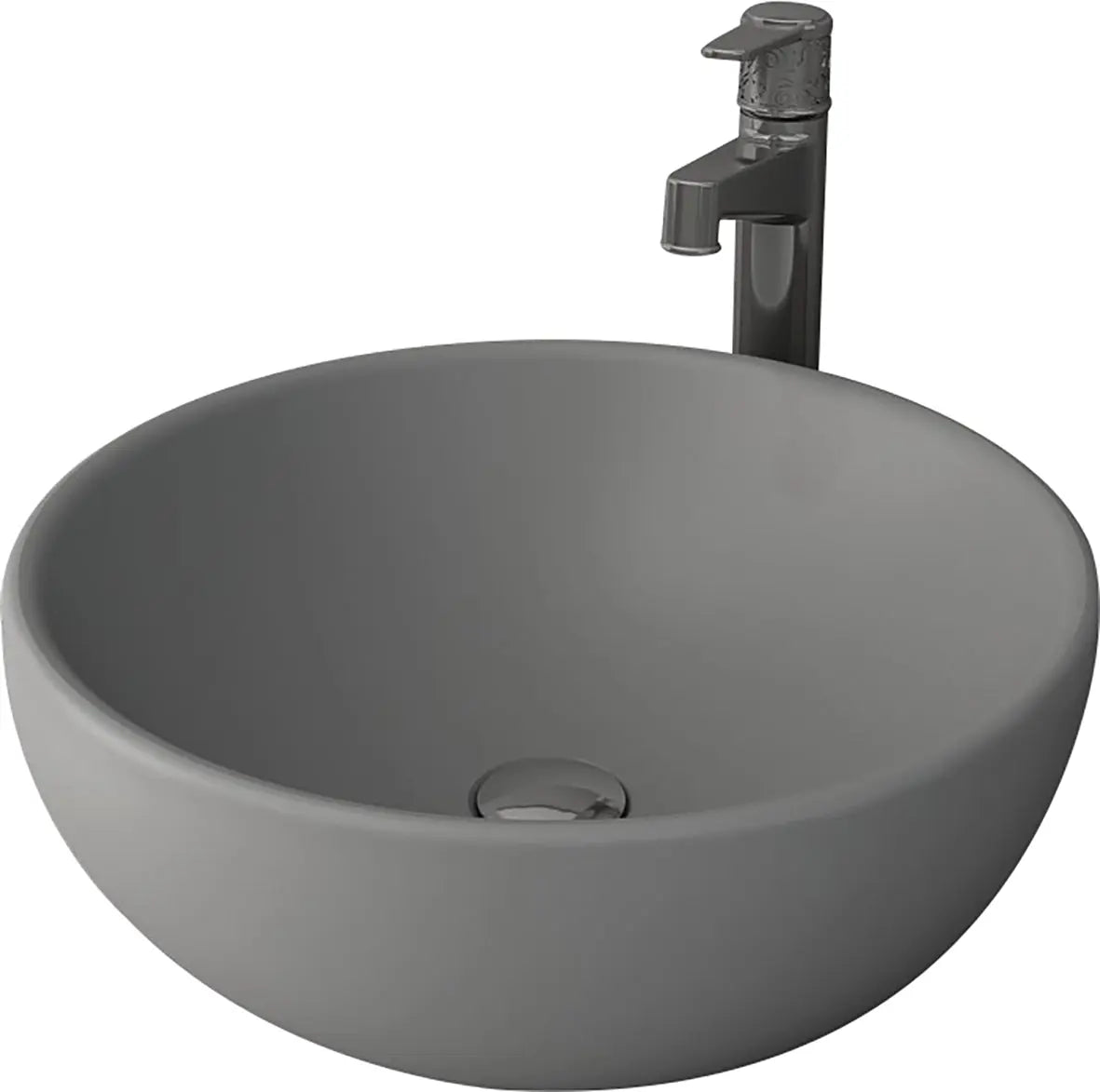 SaniSupreme Waskom Creavit Bocchi Bologna Wit Mat 45 cm.