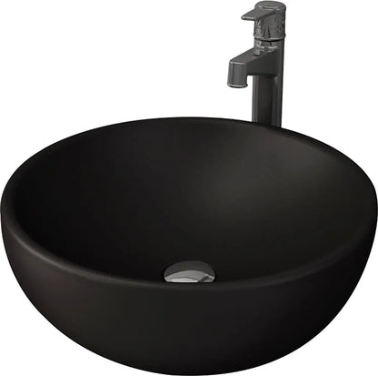 SaniSupreme Waskom Creavit Bocchi Bologna Zwart Mat 45 cm.