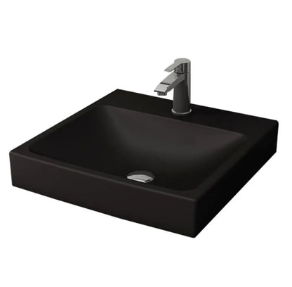 SaniSupreme Waskom Creavit Bocchi Superior Mat Zwart 48 cm.