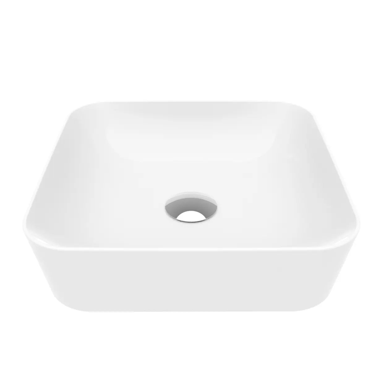 SaniSupreme Waskom Creavit SQUARE 40 cm Mat Zwart