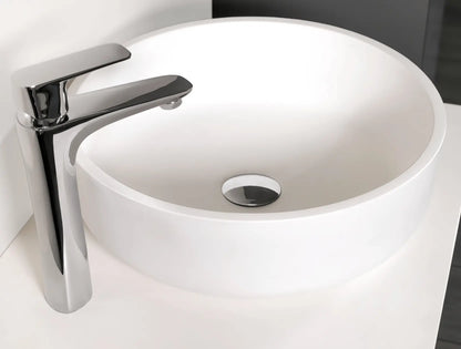 SaniSupreme Waskom Creavit Sun 40 cm Solid Surface Mat Wit