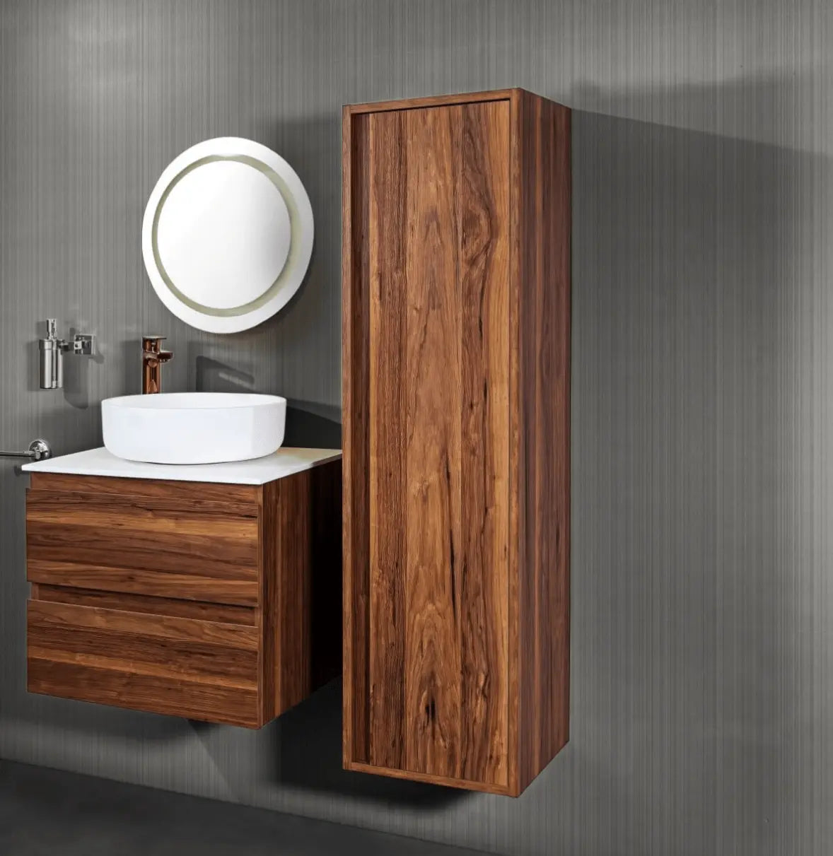 SaniSupreme Waskom Creavit Sun 40 cm Solid Surface Mat Wit