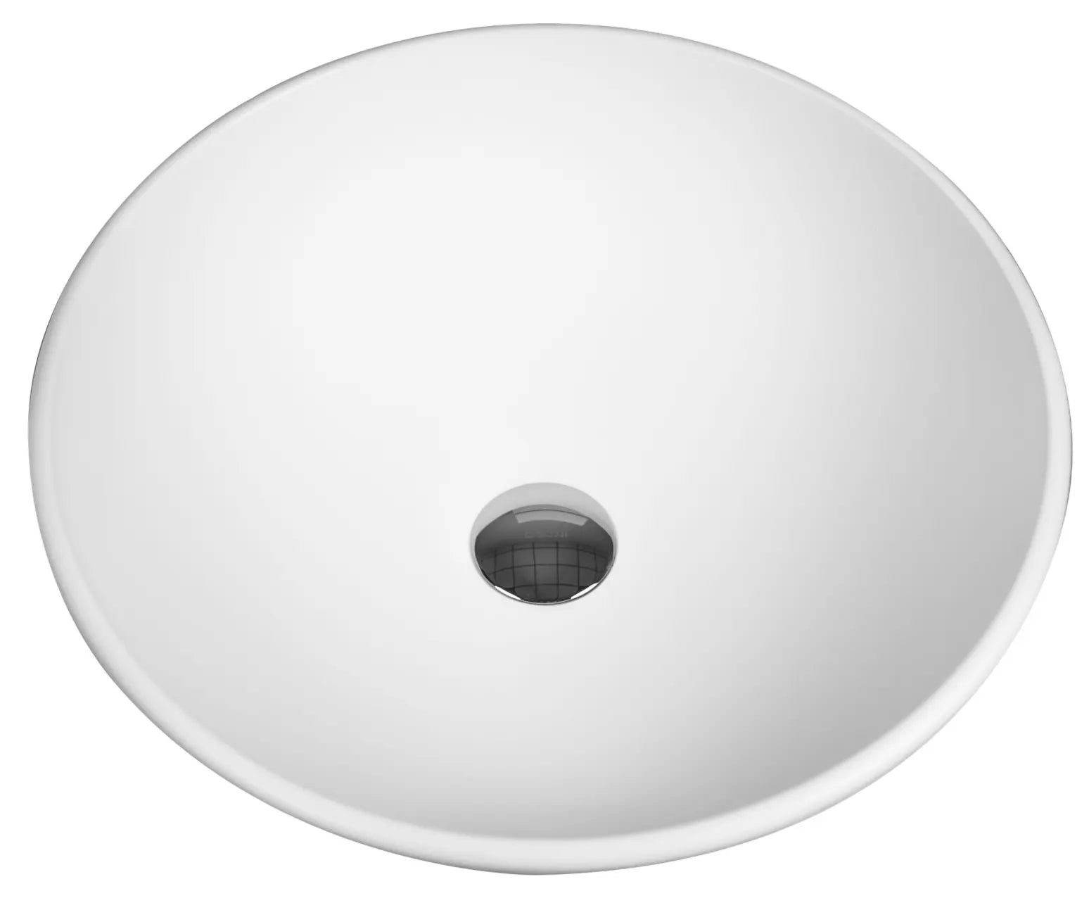 SaniSupreme Waskom Moon 42 cm Solid Surface Mat Wit