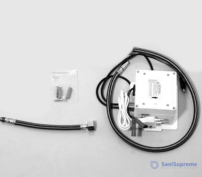 SaniSupreme Wastafel kraan opbouw met automatische sensor 18 cm koud water