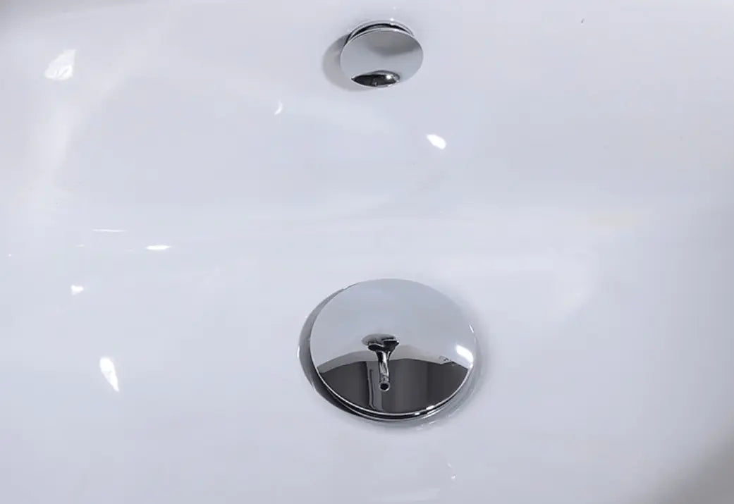 SaniSupreme Wastafel overloopring|chroom|messing|luxe versie