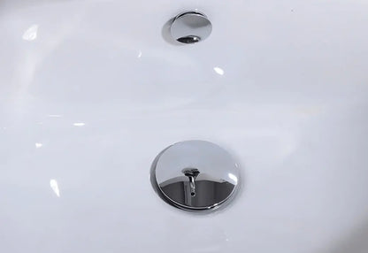 SaniSupreme Wastafel overloopring|chroom|messing|luxe versie