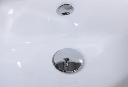 SaniSupreme Wastafel overloopring|chroom|messing|luxe versie