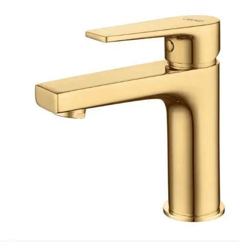 SaniSupreme Wastafelkraan Creavit Sharp Mengkraan Goud