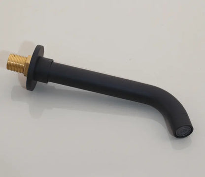 SaniSupreme Wastafelkraan Florence mat zwart inbouw 2 kranen Type II