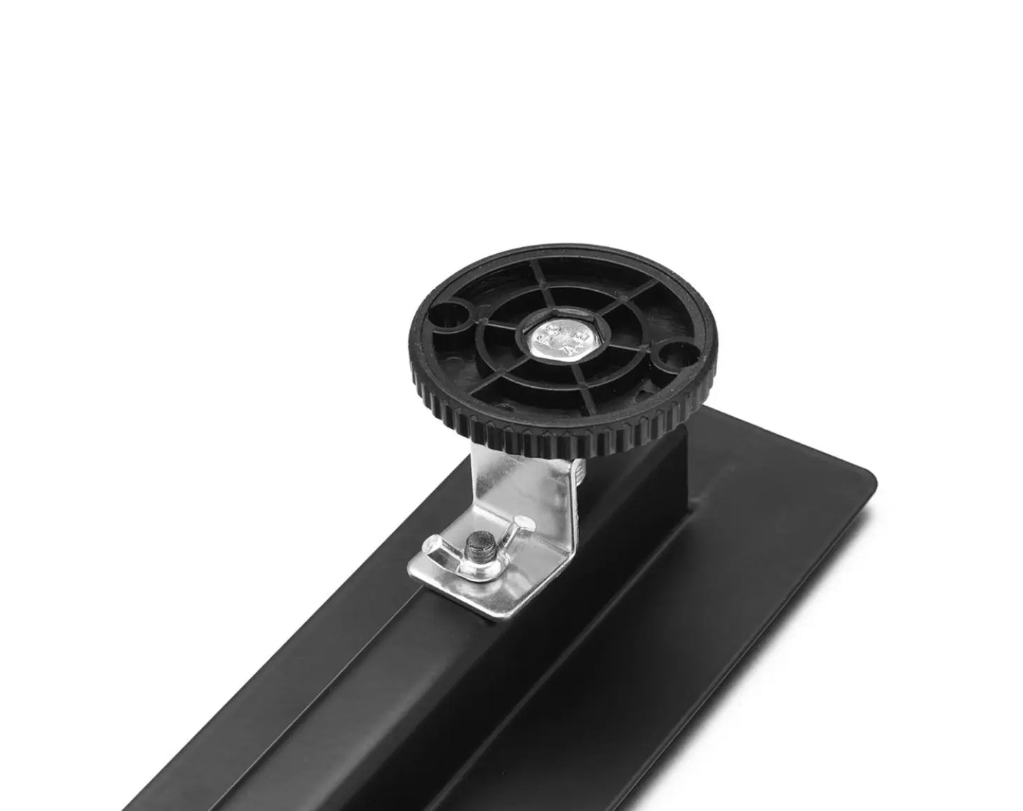 SaniSupreme Zwart Flat Douchedrain met Flens 60 cm - Variabel draaibaar uitloopdeel