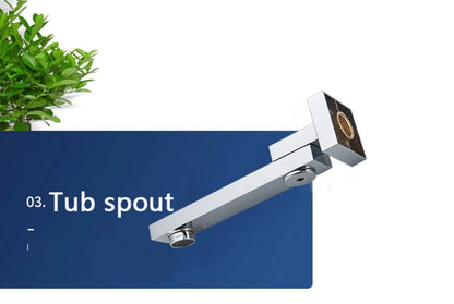 SaniSupreme®SmartPulse Plafond Thermostatische Doucheset Alicante 3 weg Inbouw Plafond LED regendouche La Paz Glans Chroom