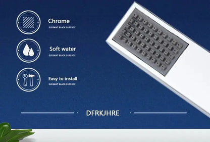 SaniSupreme® SmartPulse La Paz Inbouw plafond Thermostatische Doucheset 3 weg LED regendouche RVS Geborsteld Nickel