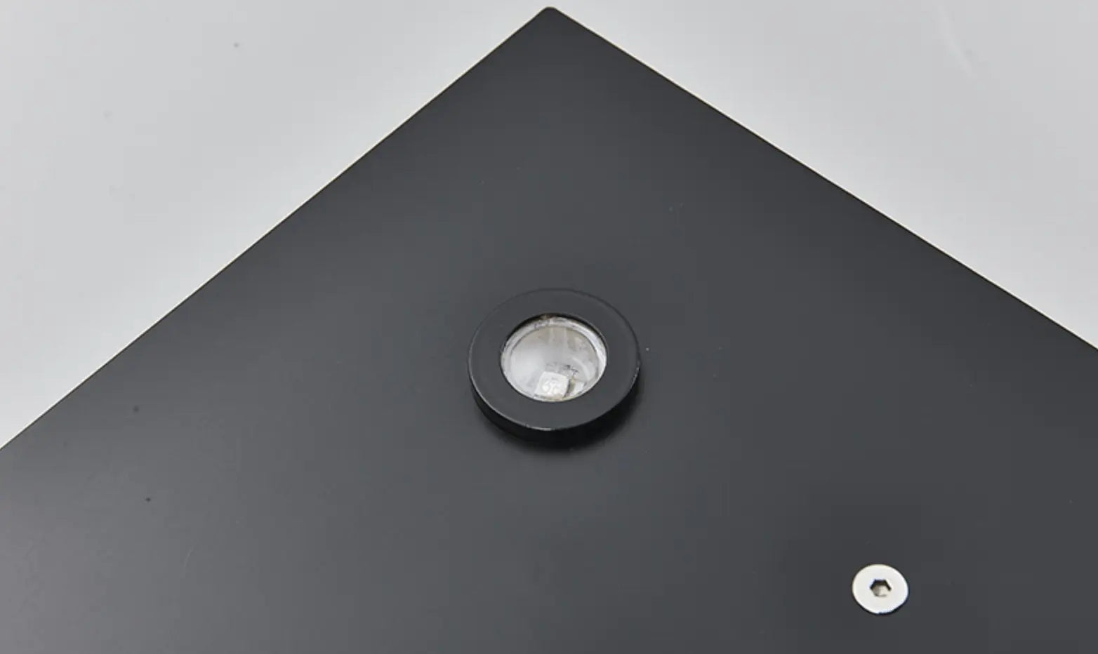 SaniSupreme®SmartPulse Plafond Thermostatische Doucheset Manhattan LCD 3 weg Inbouw Plafond LED regendouche La Paz Mat Zwart