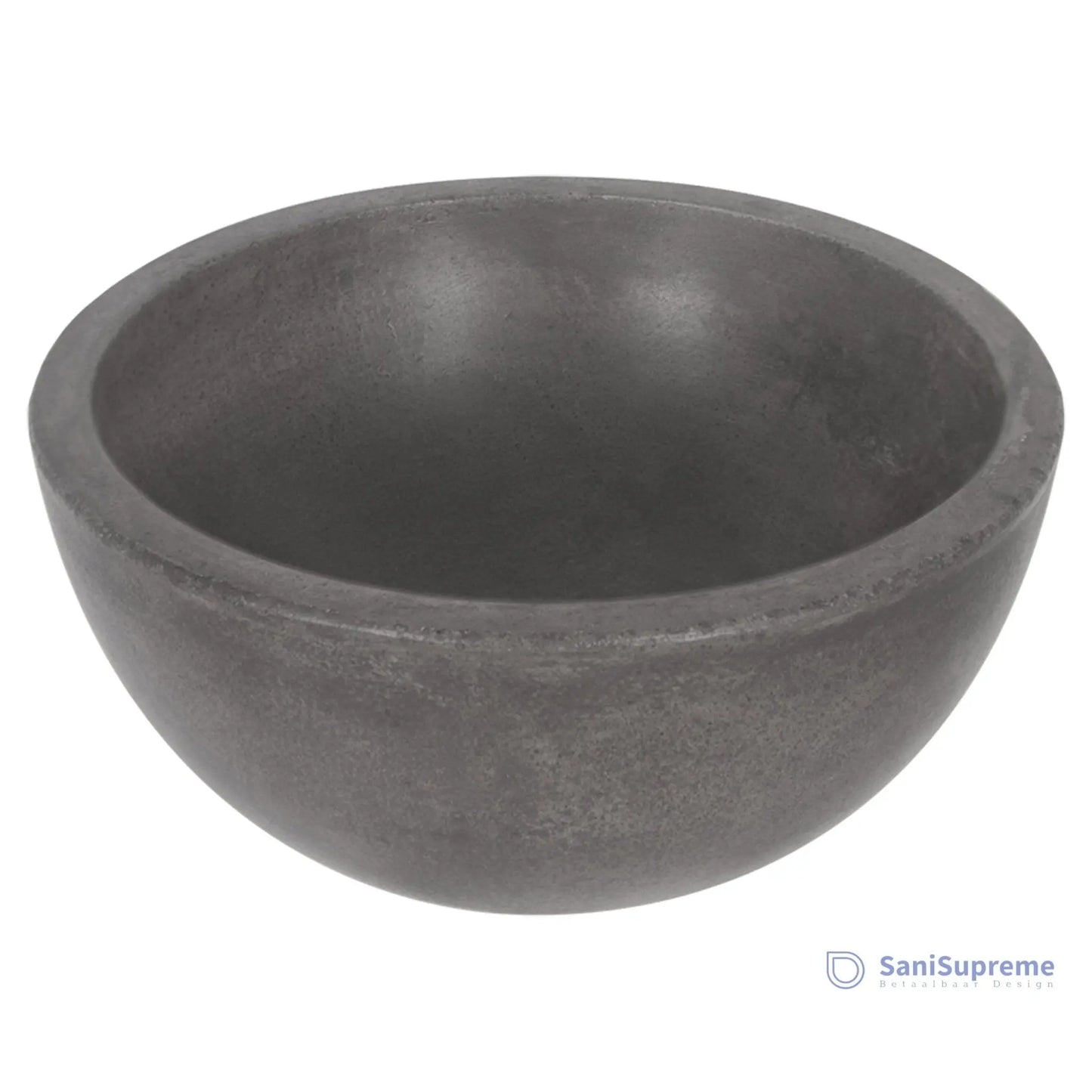 Waskom SaniSupreme® Napoli 25 x 11.5 cm Beton Grijs gratis verzending