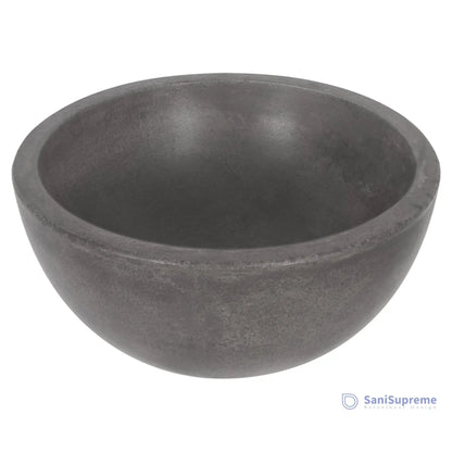 Waskom SaniSupreme® Napoli 25 x 11.5 cm Beton Grijs gratis verzending