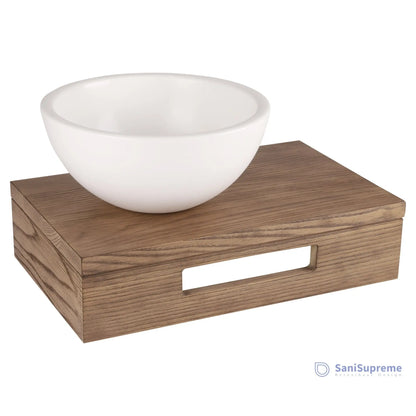 Waskom SaniSupreme® Napoli 25 x 11.5 cm Mat Wit gratis verzending